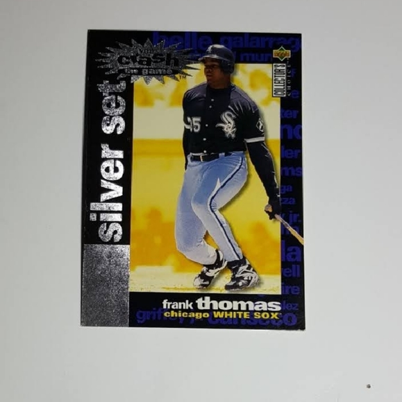1995 Upper Deck Silver Set Tank Thomas MLB Trading Card #CR19 - Picture 3 of 3